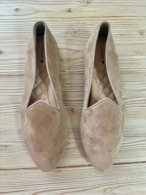 Birdies Starling Flats – Size 8 (Suede Neutral)